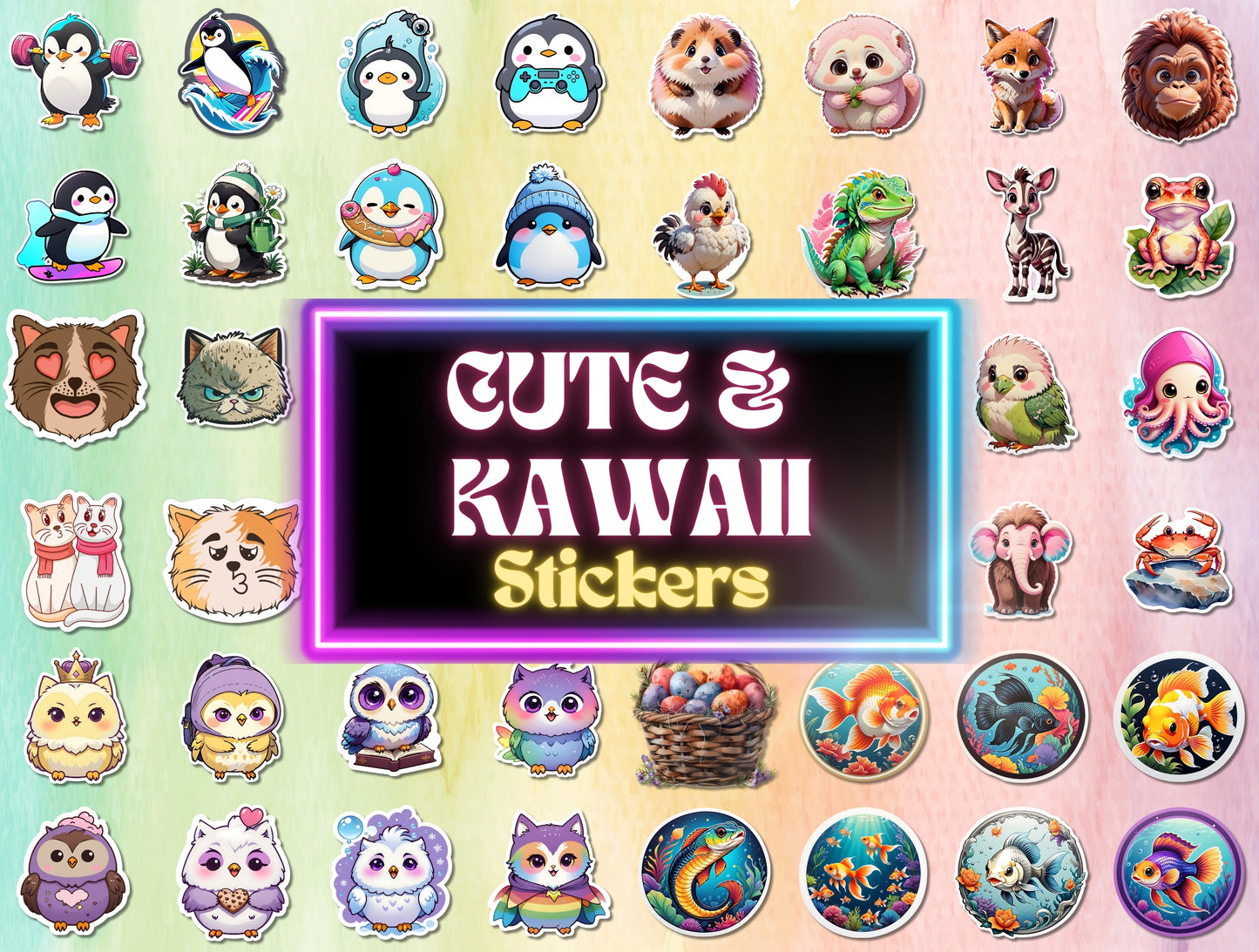 50,000 Printable Sticker Mega Pack