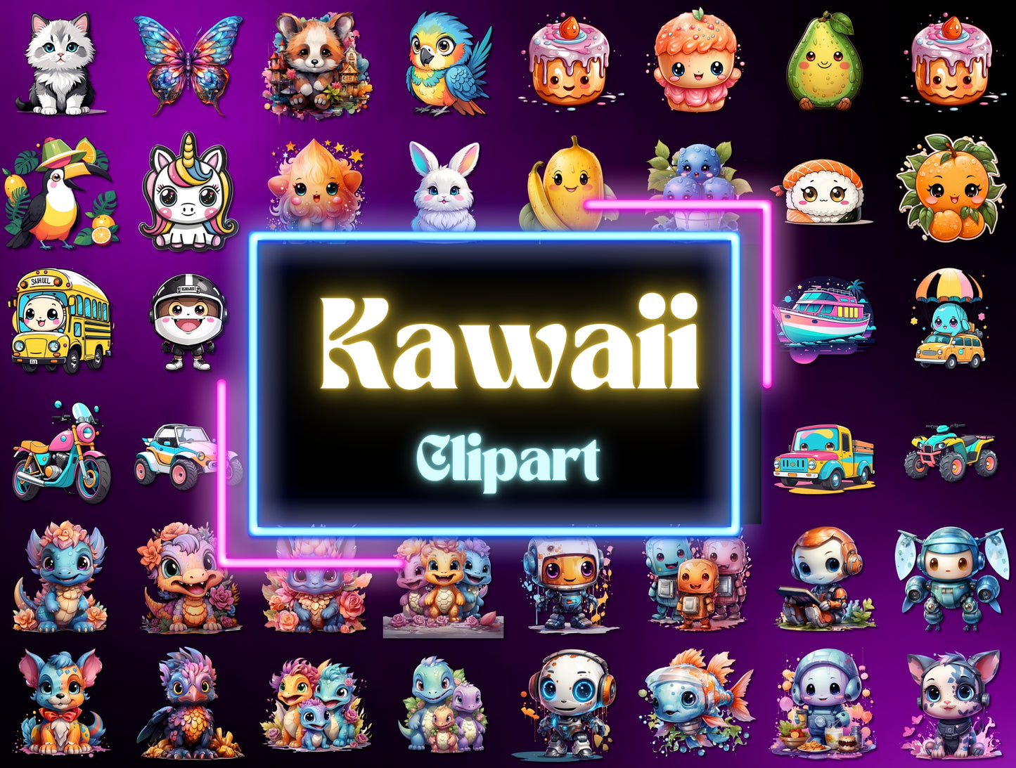 100,000 Digital Clipart Bundle Set