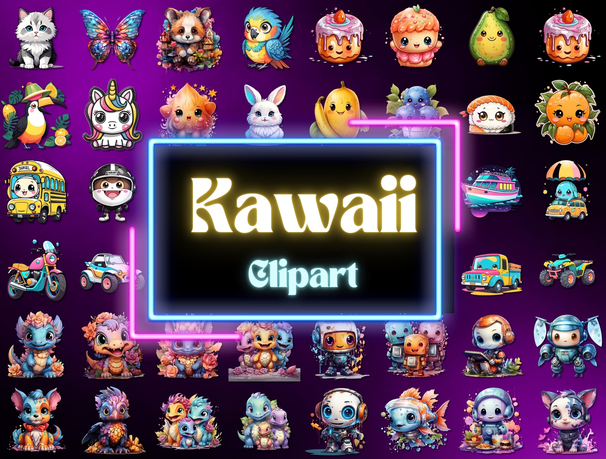 100,000 Digital Clipart Bundle Set