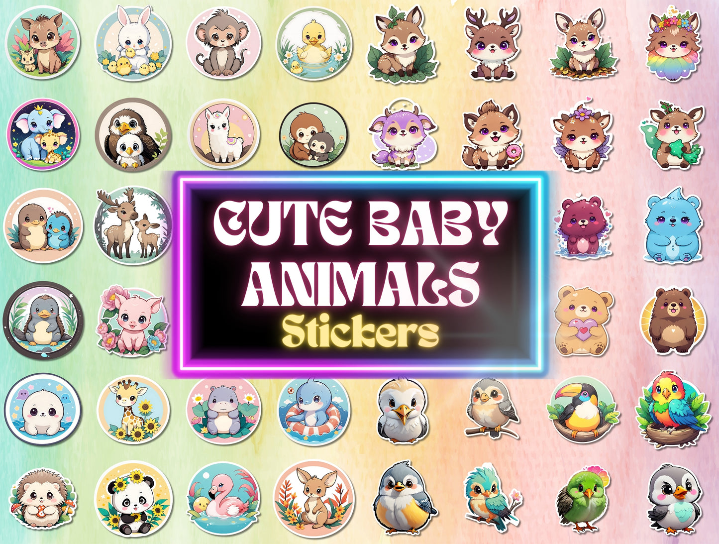 50,000 Printable Sticker Mega Pack