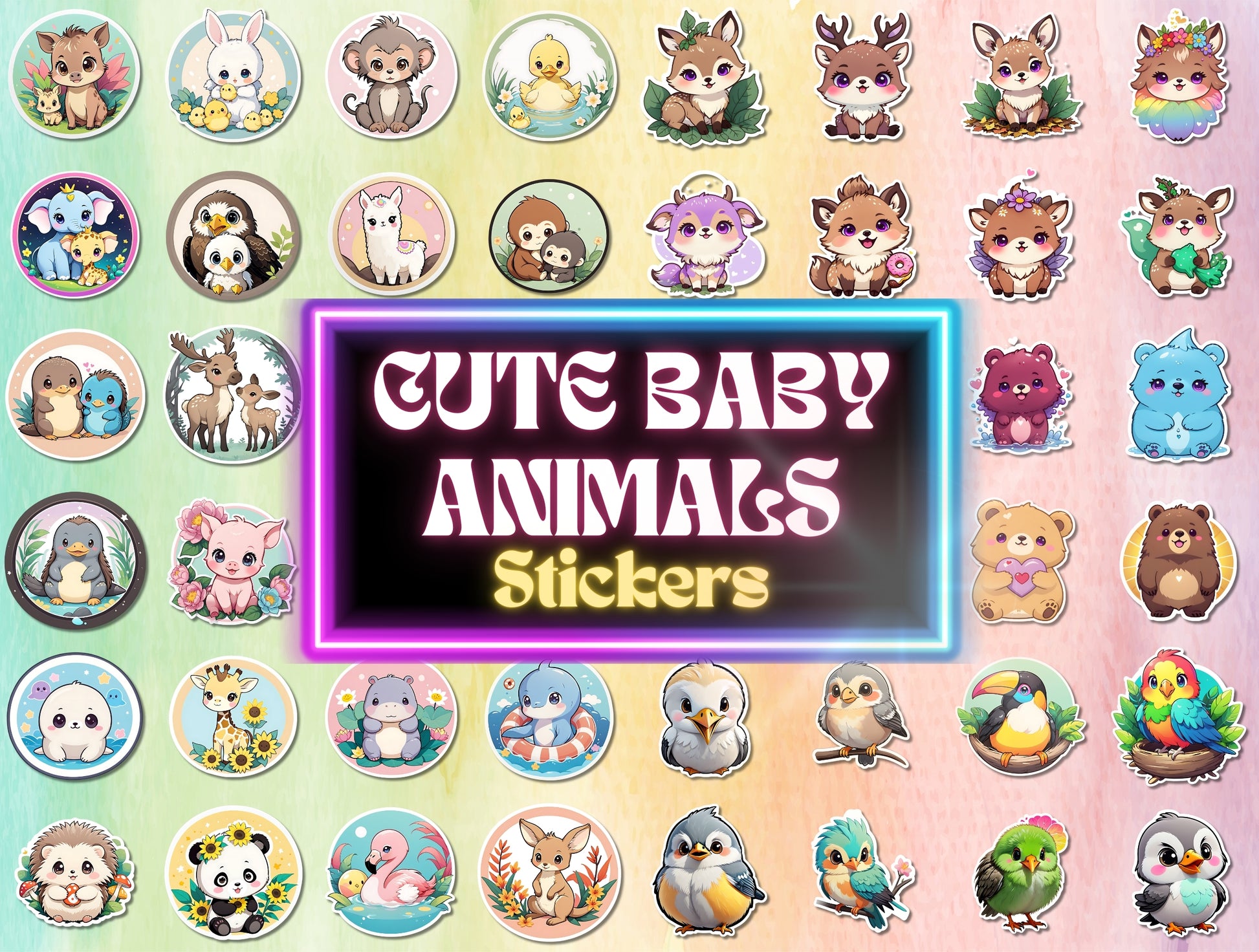 50,000 Printable Sticker Mega Pack